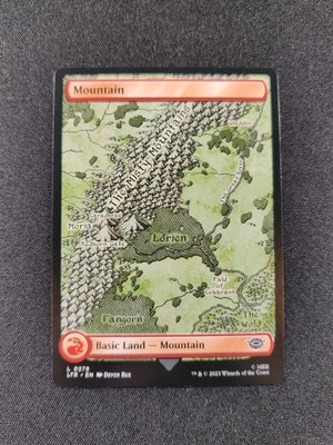 Mountain Full Art - MTG Universes Beyond Herr der Ringe - 0278 - NM