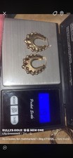 Women’s Xs 9ct Gold Creoles Earrings 1.95g Gold Jewellery