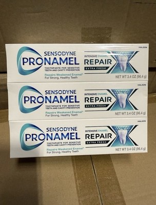 6pcs Sensodyne Pronamel Intensive Enamel Repair Sensitive Toothpaste Fresh 3.4oz