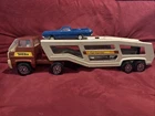Vintage 1970's Tonka XR 101 Car Carrier LARGE Semi Trailer Truck