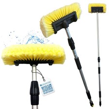 Car Wash Brush Head Water Fed Soft Bristle Cleaning Truck Van Tool