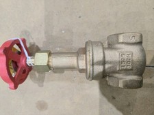 Milwaukee Valve 1150 3/4 Gate Valve,Class 150,3/4 In.