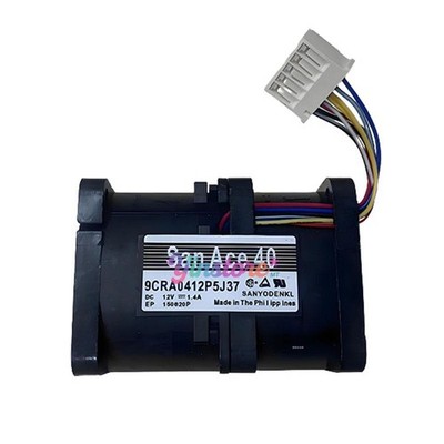 1 Pc. New 9CRA0412P5J37 Chassis Cooling Fan 4056 DC12V 1.4A 4CM 8Pin