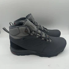 Salomon Yalta TS CSWP Boots Mens Sz 8 Phantom Gray Waterproof Lace Up 412276 NWT