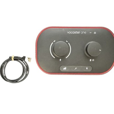 Focusrite Vocaster One USB Audio Interface - neuwertig - getestet - mit USB-C Kabel