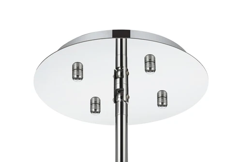 Elegant Lighting Vera 36" Crystal Starburst Oval Pendant In Chrome - Picture 9 of 9