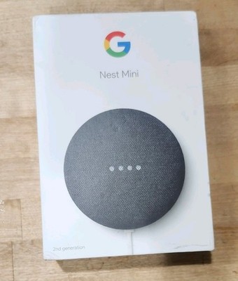Google Nest Mini (2nd Generation) Smart Speaker - Charcoal