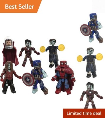 Marvel s What If..? Zombie Minimates DCD 40th Anniversary PX Boxed Set