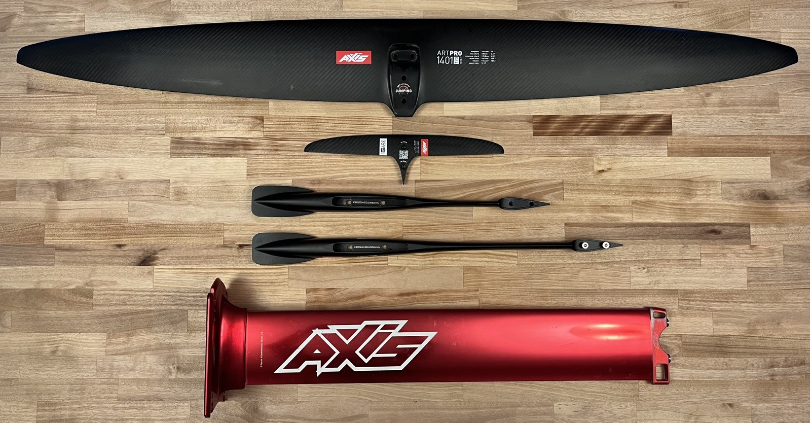 Axis Pump Foil Setup Light Wind Wing Dock Start Downwind Paddle Up
