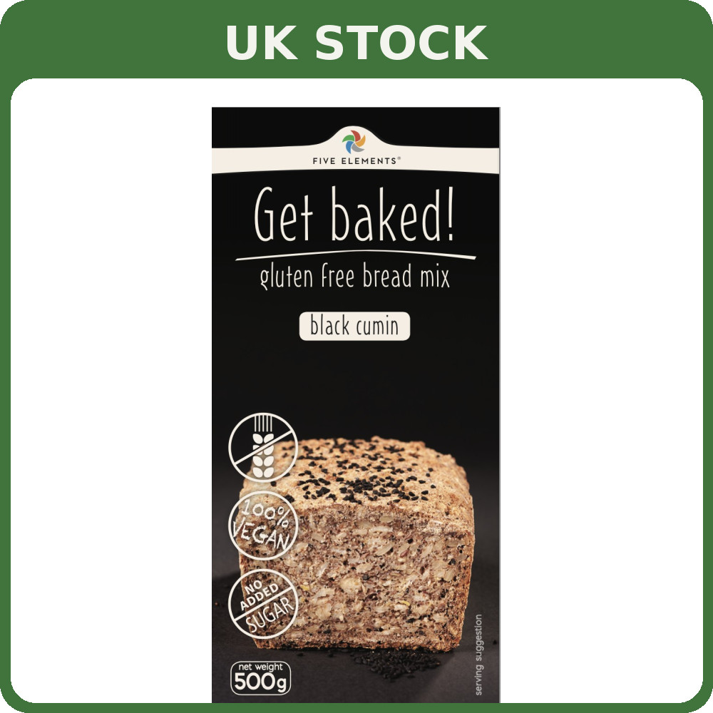 Gluten Free Bread Mix with Black Cumin 500g Pięć Przemian