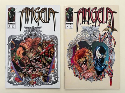 Angela #1-2 (1994) Spawn - Greg Capullo Image Comics Sehr guter Zustand