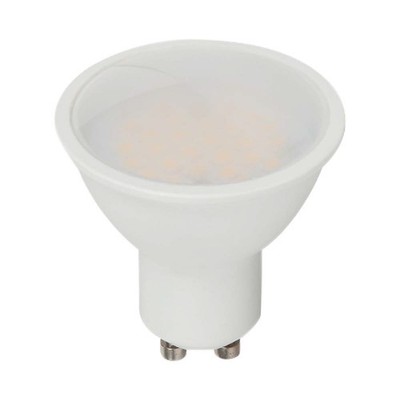 VT-205 4.5W GU10 SMOOTH PLASTIC SPOTLIGHT CREE CHIP 6500K 100'D