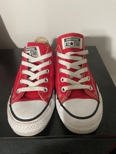 Size 4 Converse Chuck Taylor All Star red