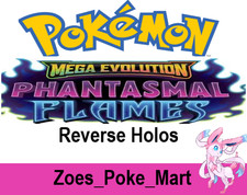 PHANTASMAL FLAMES  - REVERSE HOLO'S - SELECT YOUR OWN - MULTIBUY DISCOUNT