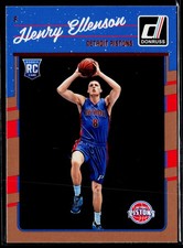 Henry Ellenson 2016-17 Donruss #165 Rookie Detroit Pistons RC