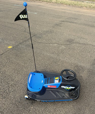 Razor Crazy Cart Shift Drifting Go-Kart Blue Battery Operated Ages 6 & Up 