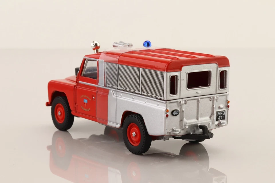 Corgi 07407 1/43 Land Rover City of Bath Fire Brigade LTD Ed 0558/5000 - NEW MIB - Image 4 of 4