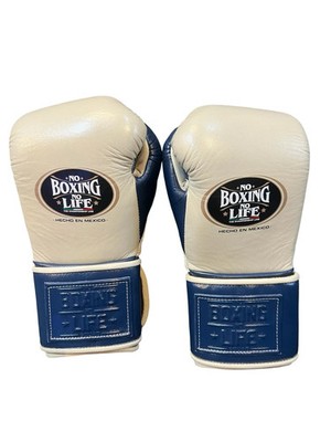 No Boxing No Life Pro Boxing Gloves Strap Type Sparring 8oz-18oz