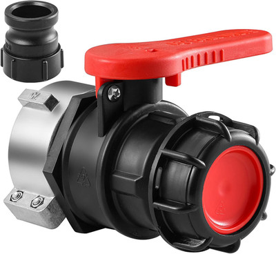 75mm IBC Tote Tank Adapter Ball Valve, 2.95'' Coarse Thread Tote IBC Ball Valve C
