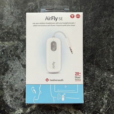 New Sealed Twelve South AirFly SE -Bluetooth Wireless Audio Transmitter Adapter 