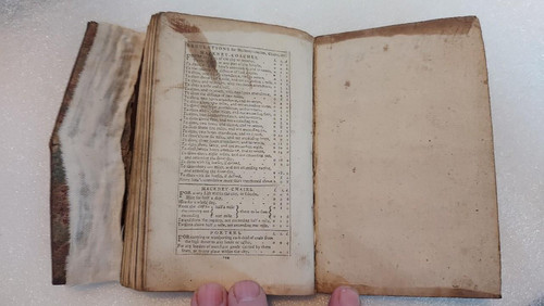 The Edinburgh Almanac 1771 Very scarce Leather , - Foto 8 di 12