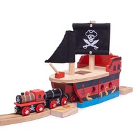 Bigjigs Rail Piratenschiff (Us Import)