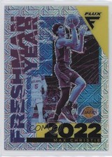 2022-23 Panini Flux Freshman Year Silver Mojo Prizm Max Christie #23 0i1b