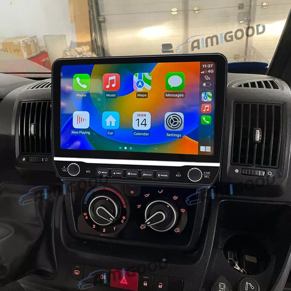 2+64G For Citroen Relay Peugeot Boxer Fiat Ducato Android15 Carplay HeadUnit Nav - Image 2 of 4