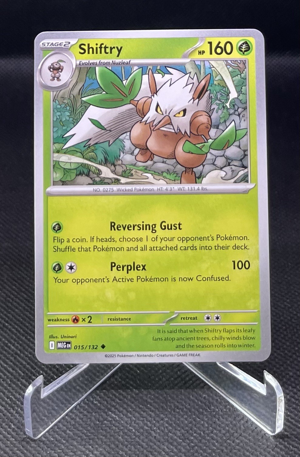 Pokemon Mega Evolution Shiftry 015/132