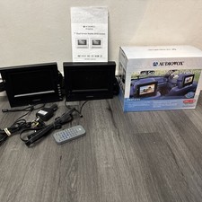 Audiovox (PVS69701) 7" Dual Screen Mobile DVD System Black