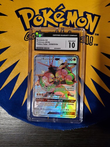 Buzzwole-GX graded CGC 10 for sale on eBay