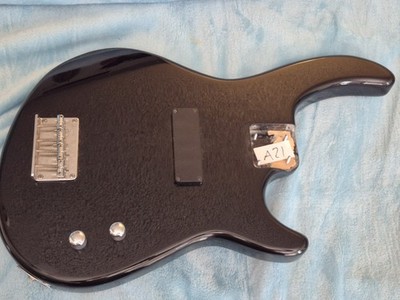 Dean Edge 4 String Electric Bass Guitar Body Black Loaded Electronics 