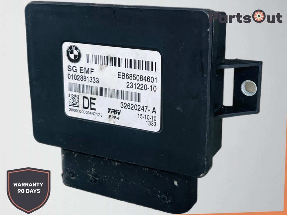 2011 BMW X3 PARKING BRAKE CONTROL MODULE EB685084601 FACTORY 12 13 14 15 16 Foto 4 de 4