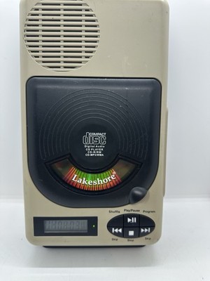 Lakeshore Portable Digital Audio Learning Classroom CD Player Works GRT. MINT