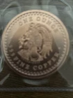 Aztec Calendar .999 Fine Copper Bullion Round Coin 1 oz 🔥 Last One