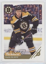 2018-19 Upper Deck Parkhurst Retail Gold Charlie McAvoy #166 0uz9