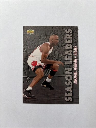 Upper Deck 1993 Season Leaders #171 Michael Jordan Chicago Bulls Basketball Card