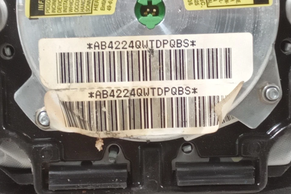 Chevrolet/GMC S10/Sonoma LH 1999 airbag para conductor fabricante de equipos originales Foto 2 de 4