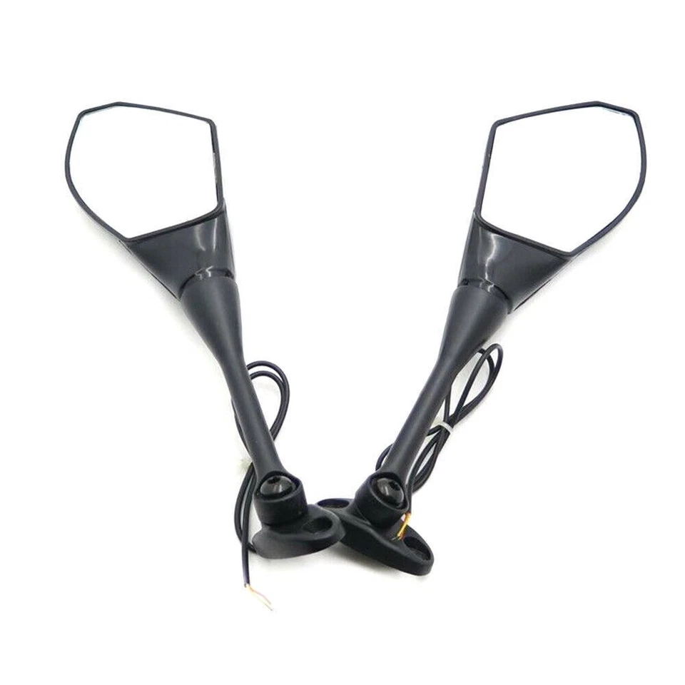 Par de espejos retrovisores laterales izquierdo y derecho para Honda CBR 600RR 2003-2012 Foto 4 de 4