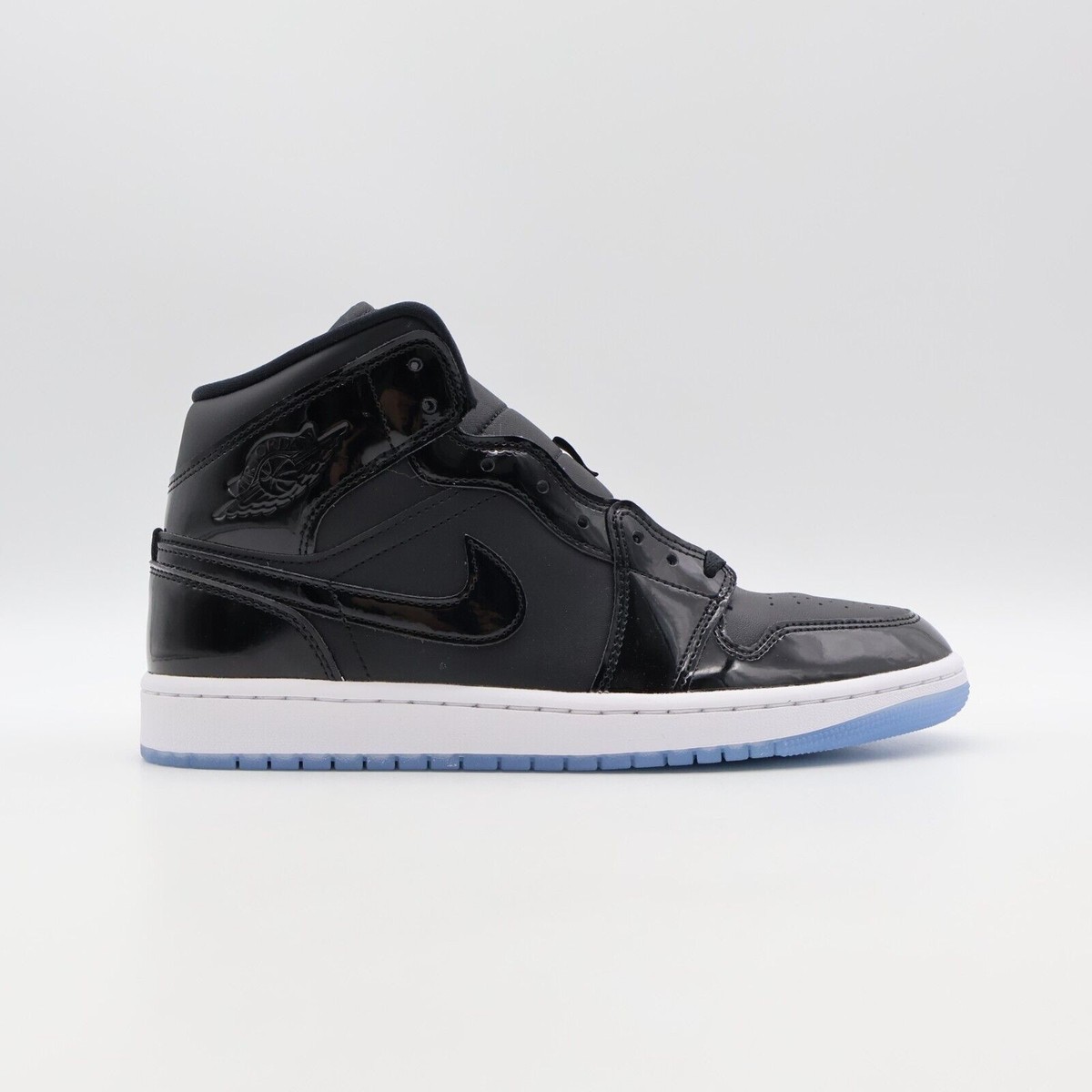 DV1308-004 Nike Air Jordan 1 Mid Space Jam Black Dark Concord