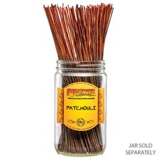 Patchouli 100x Incense Sticks By Wild Berry Made in USA 100 count stick bundle