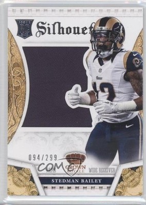 2013 Panini Crown Royale Rookie Retail Silhouettes 94/299 Stedman Bailey RC 0o9