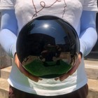 9.1LB  Natural Obsidian Quartz sphere Crystal ball Mineral specimen Healing — photo 7