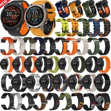 UK For Garmin Fenix 3 HR 5 5X 6 6X Pro E 8 7 7X Solar Quick Fit Watch Band Strap
