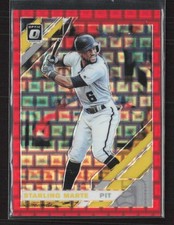2019 Donruss Optic #119 Starling Marte Pandora Red #/99 Pittsburgh Pirates (K)