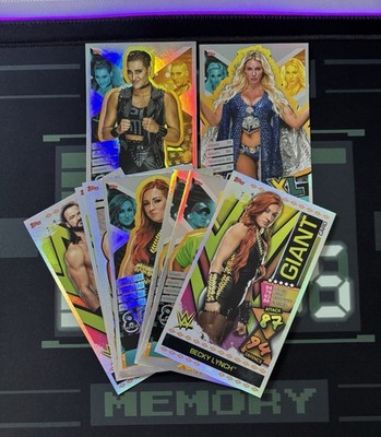2020 Topps WWE Slam Attax Reloaded & 2021 XL Cards Jumbo Giant Pick From List