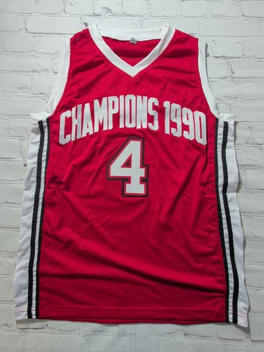 Larry Johnson Signed Autographed UNLV Running Rebels Basketball Jersey Beckett - Picture 3 of 16