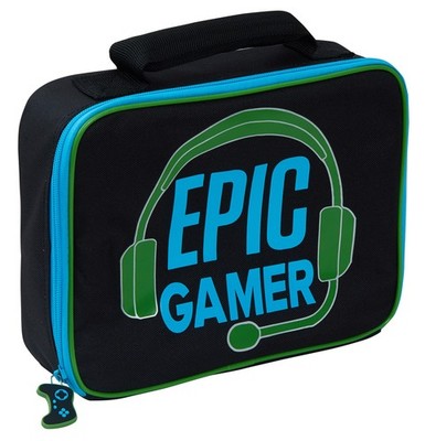Jungen Epic Gamer Thermo Brotzeittasche Kinder Gaming Schulanfang Reise Brotdose 