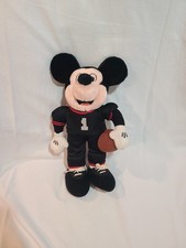 Walt Disney World Mickey Mouse Plush Vintage Football Player 1 Uniform Football