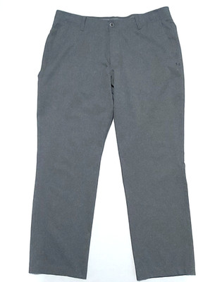 Under Armour UA Matchplay Vented Golf Pants Men's 38x32 Gray Style # 1347389